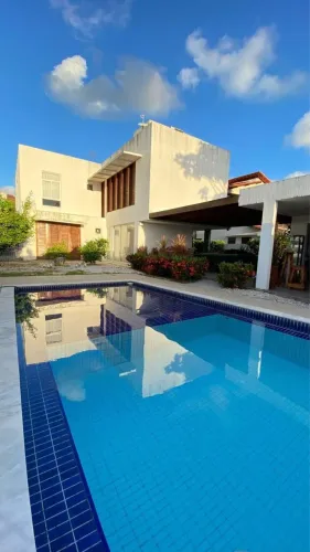 ALUGO LINDA CASA, cond Luxo, 4 suítes (hidro) mais área gourmet com piscina Cond 
