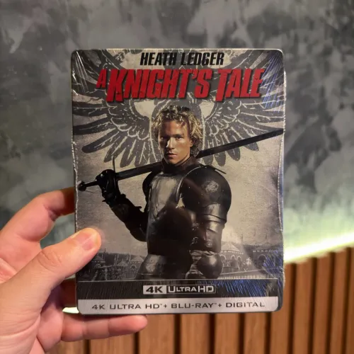 Steelbook 4K Coração de Cavaleiro Legendado