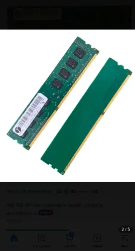 Memória RAM Teikon de 4GB.
