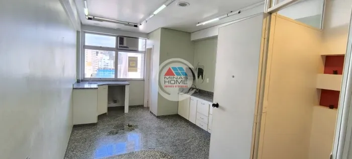 Sala preparada para consultorio odontologico, recepção