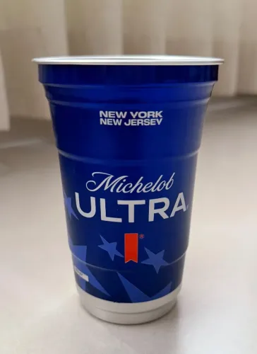 Copo oficial Copa do Mundo FIFA 2026 - Michelob Ultra jogo em New York/New Jersey
