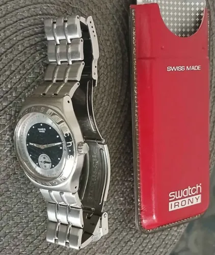 Raridade relógio antigo suíço original SWATCH IRONY SWISS MADE lindo de coleção ano 2004