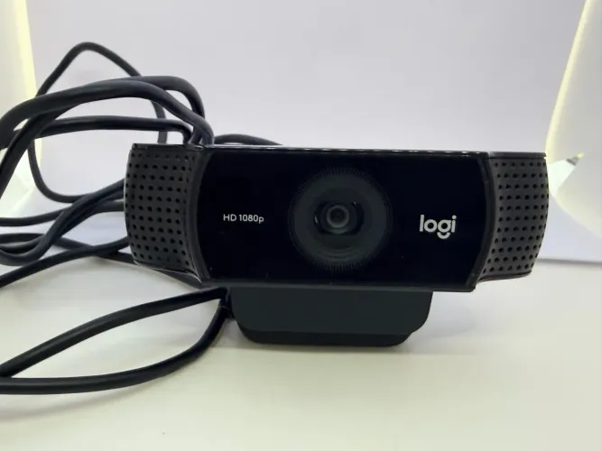 Webcam Logitech C920 Full HD - Usada em Estúdio