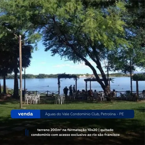 Terreno no Águas do Vale Condomínio Club