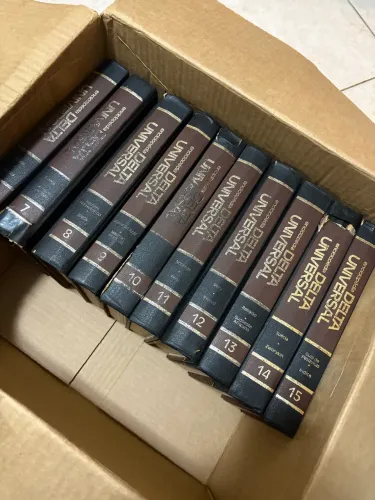 Coleção Enciclopédia Delta Universal Antiga - Volumes 6 ao 15