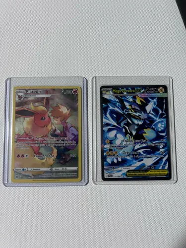 Mega Zeraora EX + Flareon - 20% abaixo liga - Cartas Pokemon