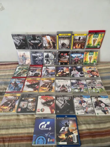 Lote - Jogos PS3 ORIGINAIS 