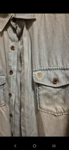 Camisa social jeans individual