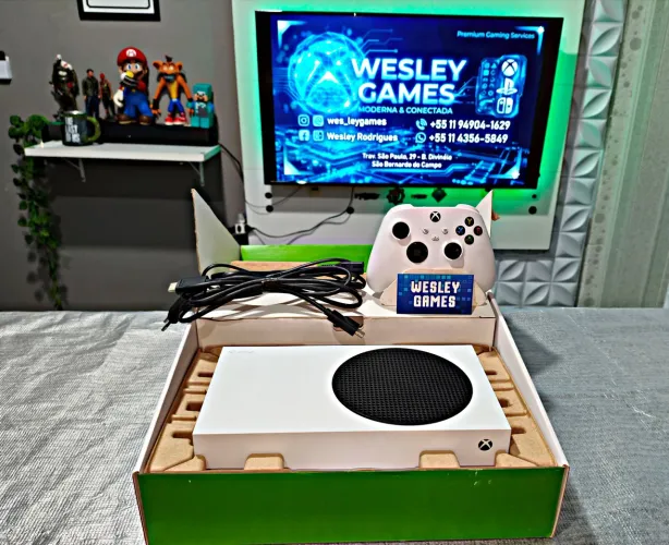 Xbox séries s dou 3 meses de garantia