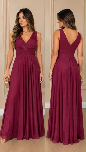 Vestido de festa usado 1vez