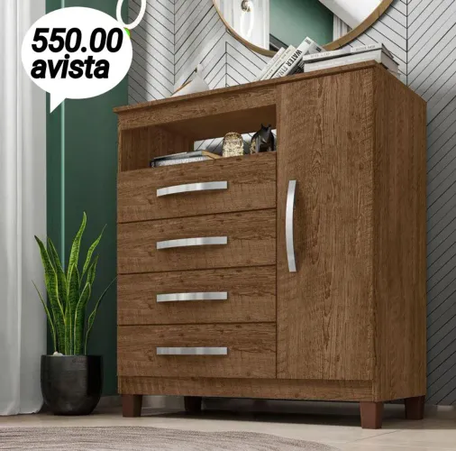 Cômoda nova 550 avista 