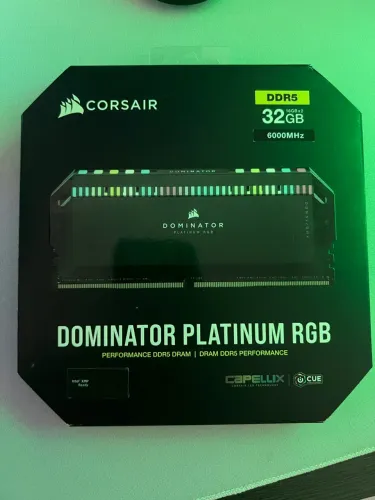 32GB CORSAIR PLATINUM RGB 6000Mhz