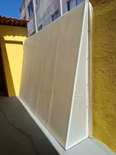 Toldo Cobertura Tipo Telhado Estrutura Reforçada