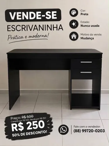 Mesa/Escrivaninha de Estudos