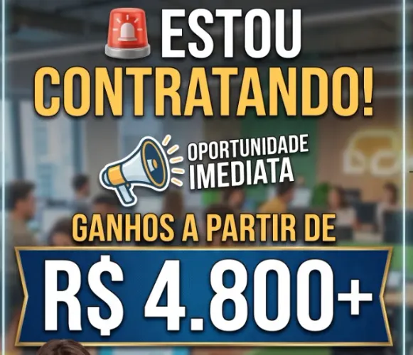 CONTRATAÇÃO IMEDIATA | ATENDIMENTO EM TODA SÃO PAULO