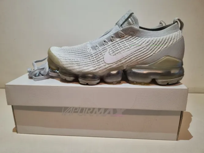 Nike Air VaporMax Flyknit 3 Pure Platinum/White