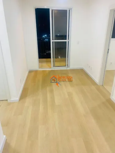 Apartamento com 2 dormitórios para alugar, 41 m² por R$ 2.937,10/mês - Centro - Guarulhos/