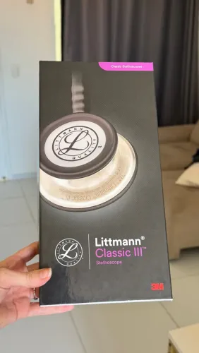 Estetoscópio Littmann Classic III Vermelho Original