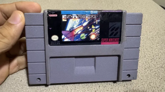 Earth Defence Force E.D.F Original Super Nintendo