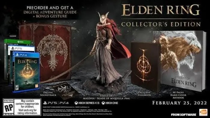 Elden Ring Collectors Edition Ps5