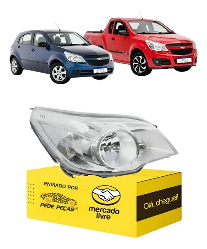 Farol Agile Montana 2010 11 12 13 14 2015 A 2021 Direito Direito/passageiro