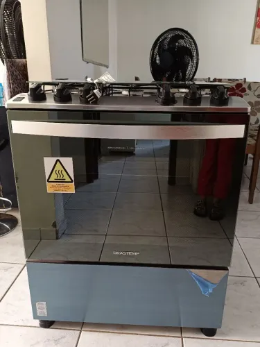 Fogão Brastemp 5 Bocas inox 