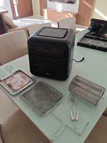 Airfryer Forno Oven Oster Super Fryer 10L 127V - Com Todos os Acessórios