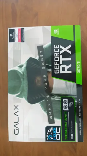 Placa de Vídeo Nvidia RTX 3070TI 8GB Galax
