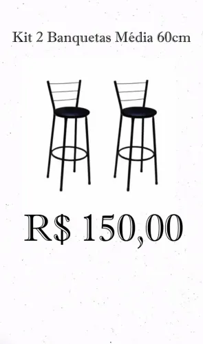 Banquetas 60cm