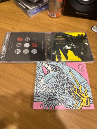 Kit com 3 CDs Originais do Twenty One Pilots (Venda do Lote Fechado)!