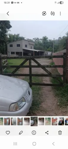 Terreno em Morro Azul com área construída