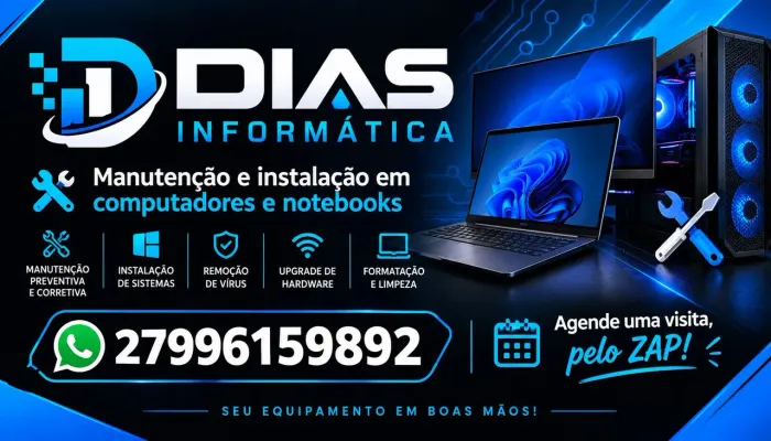Formatação de Computador e notebooks
