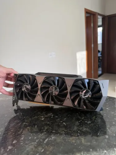 Placa de Vídeo Zotac GeForce RTX 3090 24GB GDDR6X (Triple Fan)
