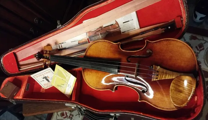 Violino 4/4 antigo Checoslovákia Stradivarius 1715 madeira AAA
