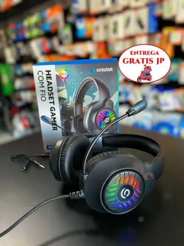 HEADSET GAMER RGB ONISTEK FN636