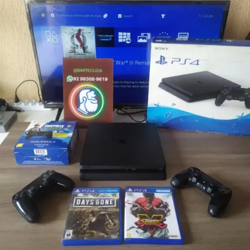 Ps4 completo mais 2 jogos