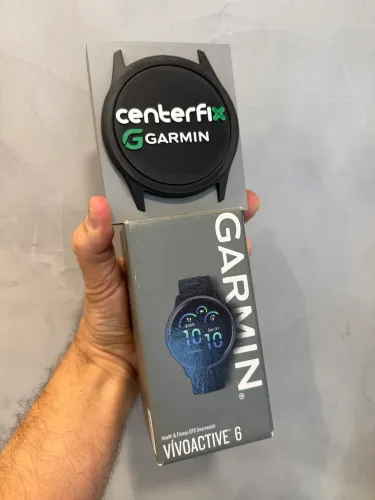 Smartwatch garmin vivoactive 6 preto - novo