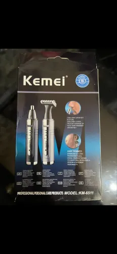 Máquina de fazer barba + aparador de pelos do nariz barata pra vender hoje