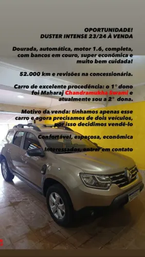 Renault Duster Intense 1.6 16V Flex AUT 2024