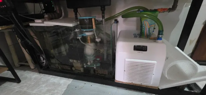 Chiller 1/5hp aquário marinho 