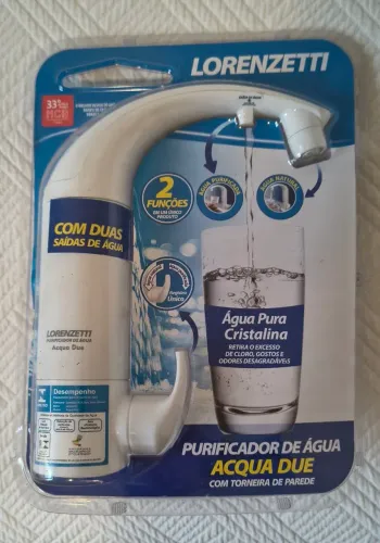 Purificador de água Lorenzetti Acqua Due - novo