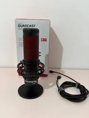 Microfone HyperX Quadcast