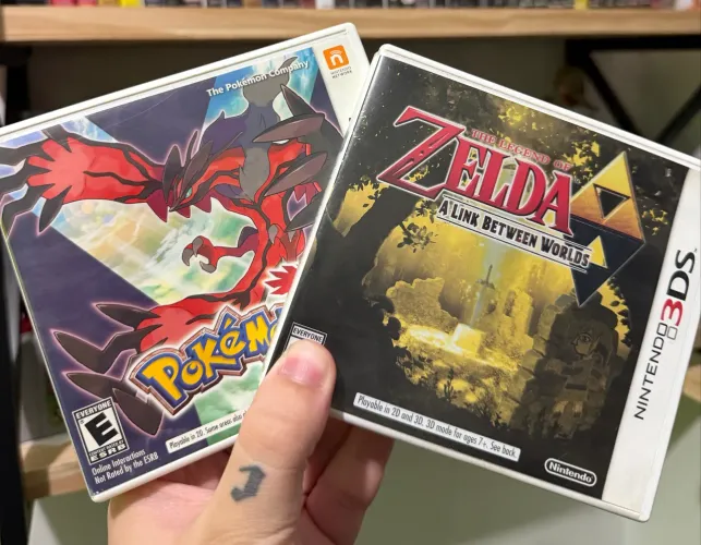 Lote de jogos nintendo 3ds