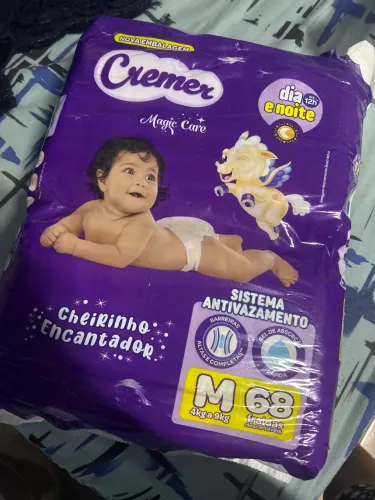 FRALDAS CREMER E HUGGIES