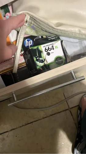 Cartucho HP 664 XL Preto (Original) - Novo!