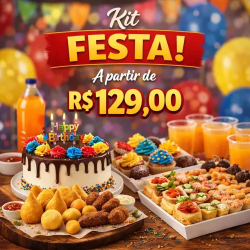 Kit festa $129,90?