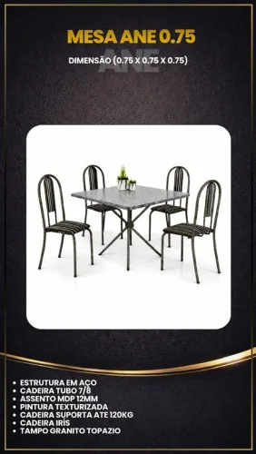 Jogo de Mesa novo 