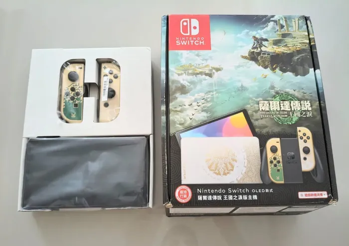 NINTENDO SWITCH OLED THE LEGEND OF ZELDA: TEARS OF THE KINGDOM - NOVO 