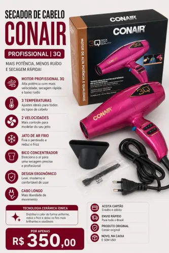 Secador 3q conair
