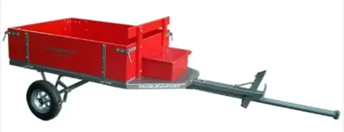 Carreta Reboque simples para motocultivadores a Gasolina até 9 HP